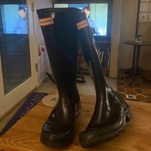Hunter rain boots